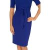 image:imageAdrianna Papell Asymmetrical Short Dress Royal Sapphire