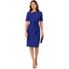 image:imageAdrianna Papell Asymmetrical Short Dress Royal Sapphire