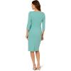 image:imageAdrianna Papell Drape Neck Sheath MIDI DressSmoky Jade