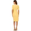 image:imageAdrianna Papell Stretch Crepe Bow Sheath Dress Cool Cobalt