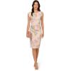 image:imageAdrianna Papell Womens Matelasse Cocktail DressMarble Multi
