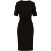 image:imageAdrianna Papell Womens Mini Bow Front Sheath Dress Black 16