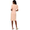 image:imageAdrianna Papell Womens Mini Bow Front Sheath Dress Blush 16