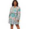 image:imageAdrianna Papell Seersucker Midi DressPeach Multi