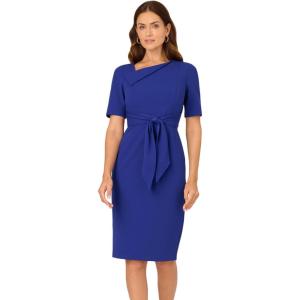 image:imageAdrianna Papell Asymmetrical Short Dress Royal Sapphire