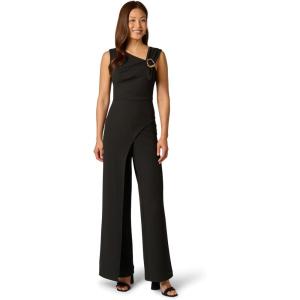 image:imageAdrianna Papell Knit Crepe JumpsuitBlack