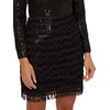 image:imageAidan Mattox Womens Sequin Fringe Cocktail DressBlack