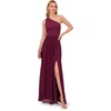 image:imageAdrianna Papell One Shoulder Chiffon GownCassis