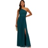 image:imageAdrianna Papell One Shoulder Chiffon GownHunter