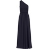image:imageAdrianna Papell One Shoulder Chiffon GownMidnight