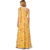 image:imageAdrianna Papell One Shoulder Chiffon GownYellow Multi