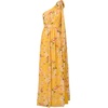 image:imageAdrianna Papell One Shoulder Chiffon GownYellow Multi