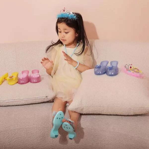 Meland Princess Dress Up Shoes  Princess Toys for Girls Age 3456 Year Old for Birthday Christmas GiftStylish Shoes