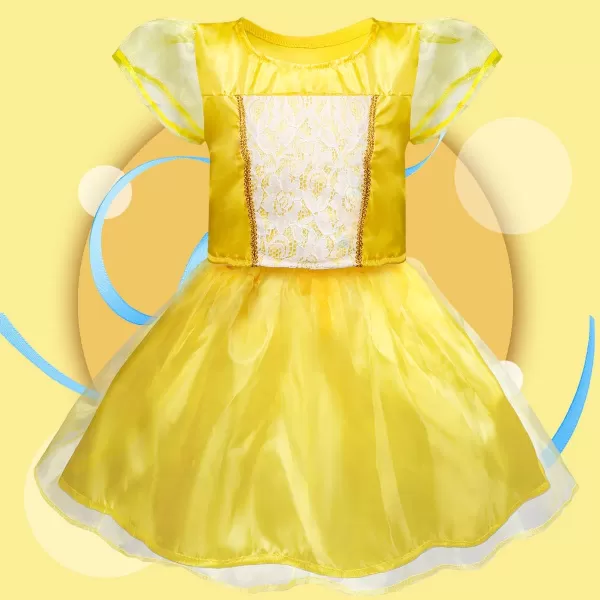 Meland Princess Dresses for Girls  Dress up Clothes for Little Girls  Princess Toys Gift Girls 38 Pretend PlayFairy