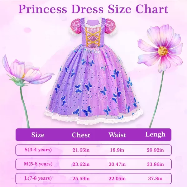 Meland Princess Dresses for Girls  Light Up Princess Costume for Little Girls Halloween Costumes for Girls Toddler Age 38Meland Princess Dresses for Girls  Light Up Princess Costume for Little Girls Halloween Costumes for Girls Toddler Age 38