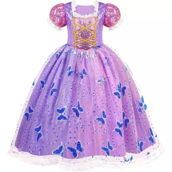 Meland Princess Dresses for Girls  Light Up Princess Costume for Little Girls Halloween Costumes for Girls Toddler Age 38Meland Princess Dresses for Girls  Light Up Princess Costume for Little Girls Halloween Costumes for Girls Toddler Age 38