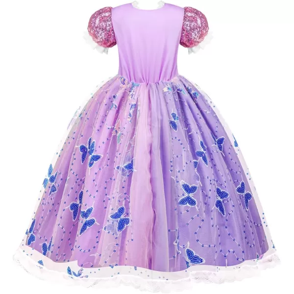 Meland Princess Dresses for Girls  Light Up Princess Costume for Little Girls Halloween Costumes for Girls Toddler Age 38Meland Princess Dresses for Girls  Light Up Princess Costume for Little Girls Halloween Costumes for Girls Toddler Age 38