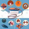 imageMeland Kids Camping Set with Tent  Camping Gear Toy with Pretend Play Outdoor Toy for Toddlers Birthday GiftBlue