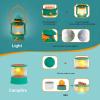 imageMeland Kids Camping Set with Tent  Camping Gear Toy with Pretend Play Outdoor Toy for Toddlers Birthday GiftGreen