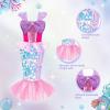 imageMeland Mermaid Dress  Little Mermaid Costume with Bag for Girls 38 Birthday GiftSequin Mermaid Dress