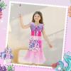 imageMeland Mermaid Dress  Little Mermaid Costume with Bag for Girls 38 Birthday GiftSequin Mermaid Dress