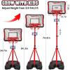 imageMeland Toddler Basketball Hoop Pink 4in1 Kids Basketball Hoop for Indoor Outdoor Play Tball Set with Baseball Pop Up Machine Girls Toys Birthday GiftAn Updated Sturdy Basketball Hoop