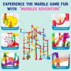 image247Pcs Marble Run with Motorized Elevator Construction Building Blocks Toys with 30 Glass Marbles and 30 Glow in The Dark Marbles STEM Gifts for Boys and Girls208pcs with LED Marbles