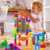 image247Pcs Marble Run with Motorized Elevator Construction Building Blocks Toys with 30 Glass Marbles and 30 Glow in The Dark Marbles STEM Gifts for Boys and Girls247pcs with Motorized Elevator