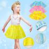 imageMeland Light Up Princess Dress Up  Dress Up Clothes for Girls with Skirts Princess Purse ampamp Light Up Play Shoes Princess Toys Gift for Toddler Girls Age 3456 Year Old for Birthday ChristmasLight