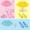 imageMeland Light Up Princess Dress Up  Dress Up Clothes for Girls with Skirts Princess Purse ampamp Light Up Play Shoes Princess Toys Gift for Toddler Girls Age 3456 Year Old for Birthday ChristmasLight