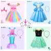 imageMeland Princess Dress Up  Dress Up Clothes for Girls with ToysChristmas Birthday Gift for Toddler Girls 345678 YearsPink
