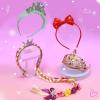 imageMeland Princess Dress Up  Dress Up Clothes for Girls with ToysChristmas Birthday Gift for Toddler Girls 345678 YearsYellow
