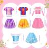 imageMeland Princess Dress Up  Princess Dresses for Girls with Princess Toys Dress Up Clothes for Little Girls Pretend PlayPrincess