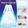 imageMeland Princess Dress Up for Girls 310  Dress Up Clothes for Kids Pretend Play Light Up Halloween Costume for Girls