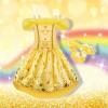 imageMeland Princess Dress Up for Girls 36 Dress Up Clothes for Girls with Princess Shoes Toy Birthday Gift for Toddlers GirlsPrincess