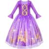 imageMeland Princess Dress Up for Girls Dress Up Clothes for Halloween Costumes Birthday Gift for Toddlers Aged 310 Years Old