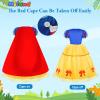 imageMeland Princess Dress Up for Girls Halloween Costumes ampamp Birthday Gift for Toddlers Age 38Princess Dress