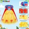 imageMeland Princess Dress Up for Girls Halloween Costumes ampamp Birthday Gift for Toddlers Age 38Princess Dress