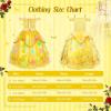 imageMeland Princess Dress for Girls  Light Up Princess Costume for Toddler Dress Up Halloween Costumes for Girl 310 Years Old