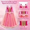 imageMeland Princess Dresses for Girls  Light Up Princess Dress Up for 310 Year Old Costume for Girls Halloween Birthday