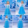 imageMeland Princess Dresses for Girls  Princess Costume with Long Cape for Girls Age 310 Year Old for Birthday Halloween PartyBlue