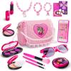 imageMeland Toys for Girls  Toddler Girls Gift Idea for Birthday Christmas Pretend Makeup Kit with My First Purse Toy Makeup for Kids Age 36 Year Old for Pretend Play