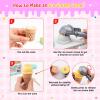 imageMeland Ice Cream Toy  Wooden Ice Cream Play Set with Aprons Kids Toys for Toddlers Pretend Play Toys for Girls Boys 3 4 5 6 7 Years Old Wooden Toys Play Store Playset for Kids Children Gift