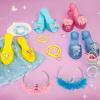 imageMeland Princess Dress Up for Girls 36  Princess Toys for Girls Dress up ampamp Pretend Play Girls Gift for Birthday Christmas Medium BlueBlue