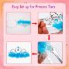 imageMeland Princess Dress Up for Girls 36  Princess Toys for Girls Dress up ampamp Pretend Play Girls Gift for Birthday Christmas Medium BlueBlue