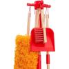 imageMeland Wooden Kids Cleaning Set  Toddler Pretend Play Toys with Toy Mop Broom ampamp House Cleaning Kit Christmas Birthday Gift for Toddler Preschool Girls BoysWooden