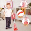 imageMeland Wooden Kids Cleaning Set  Toddler Pretend Play Toys with Toy Mop Broom ampamp House Cleaning Kit Christmas Birthday Gift for Toddler Preschool Girls BoysPlastic