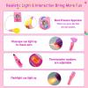 imageMeland Doctor Kit for Toddlers 35 Dentist Play Set with Teeth for Kids Pretend Play Girl Toys Birthday Gift for Toddler Girls Aged 3 4 5 6 Years OldPink