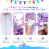imageMeland Mermaid Dress  Little Mermaid Costume with Bag for Girls 310 Princess Dress Up for Birthday Gift Halloween CostumeLight Up Mermaid Dress