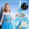 imageMeland Princess Dress Up for Girls  Light Up Halloween Costume for Girl Age 310 Year Role PlayChristmas Birthday Gift Idea